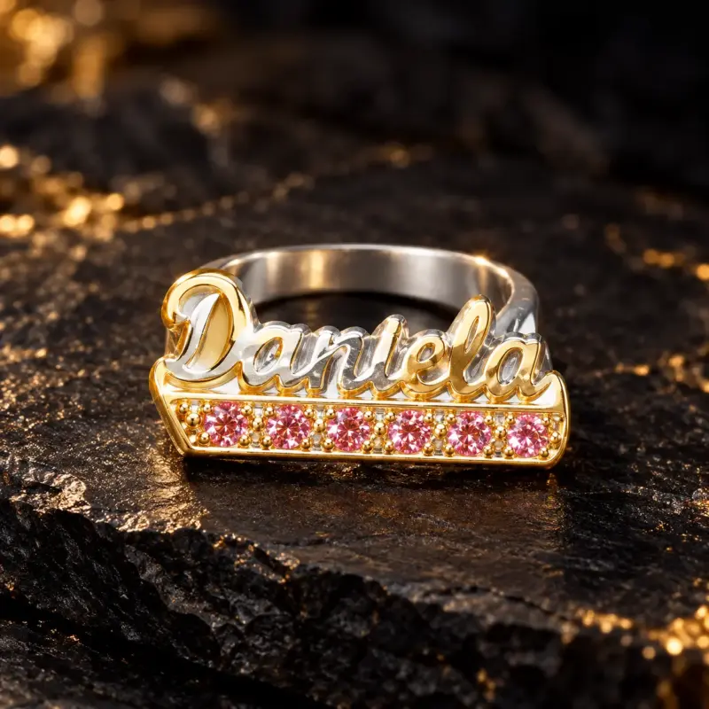 Anillo con Nombre Personalizado