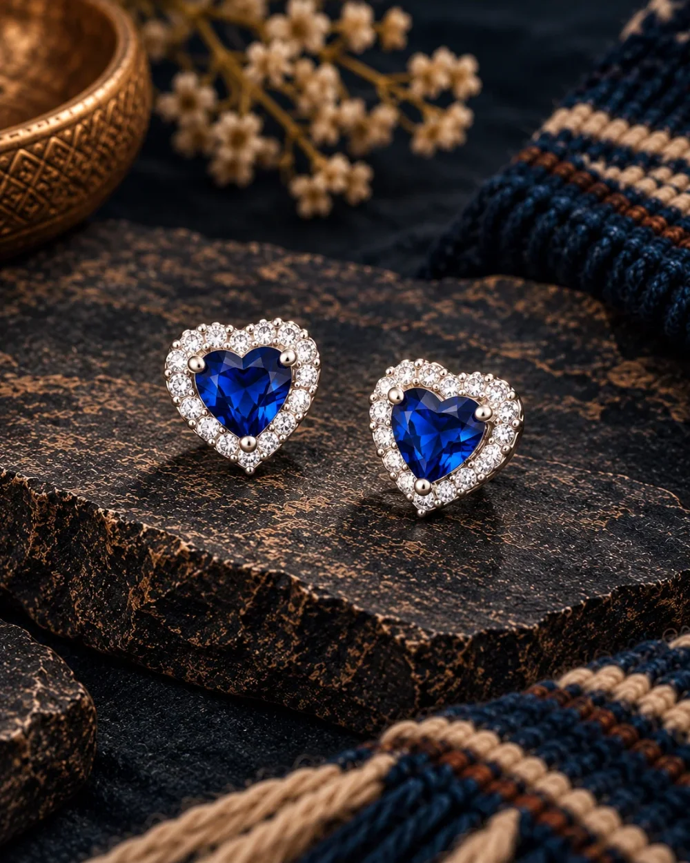 Aretes artesanales de Luna Stelle