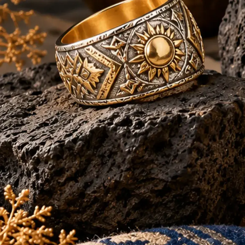 Anillo Sol Inca